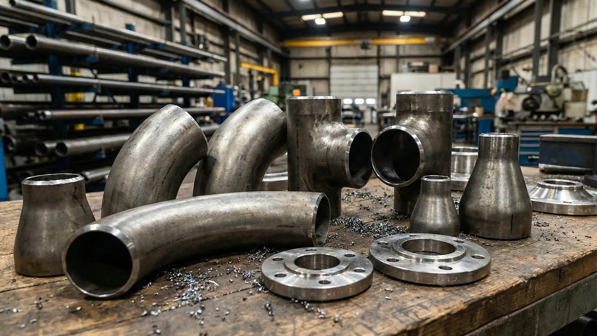 Industrial Pipe Fittings and Flanges