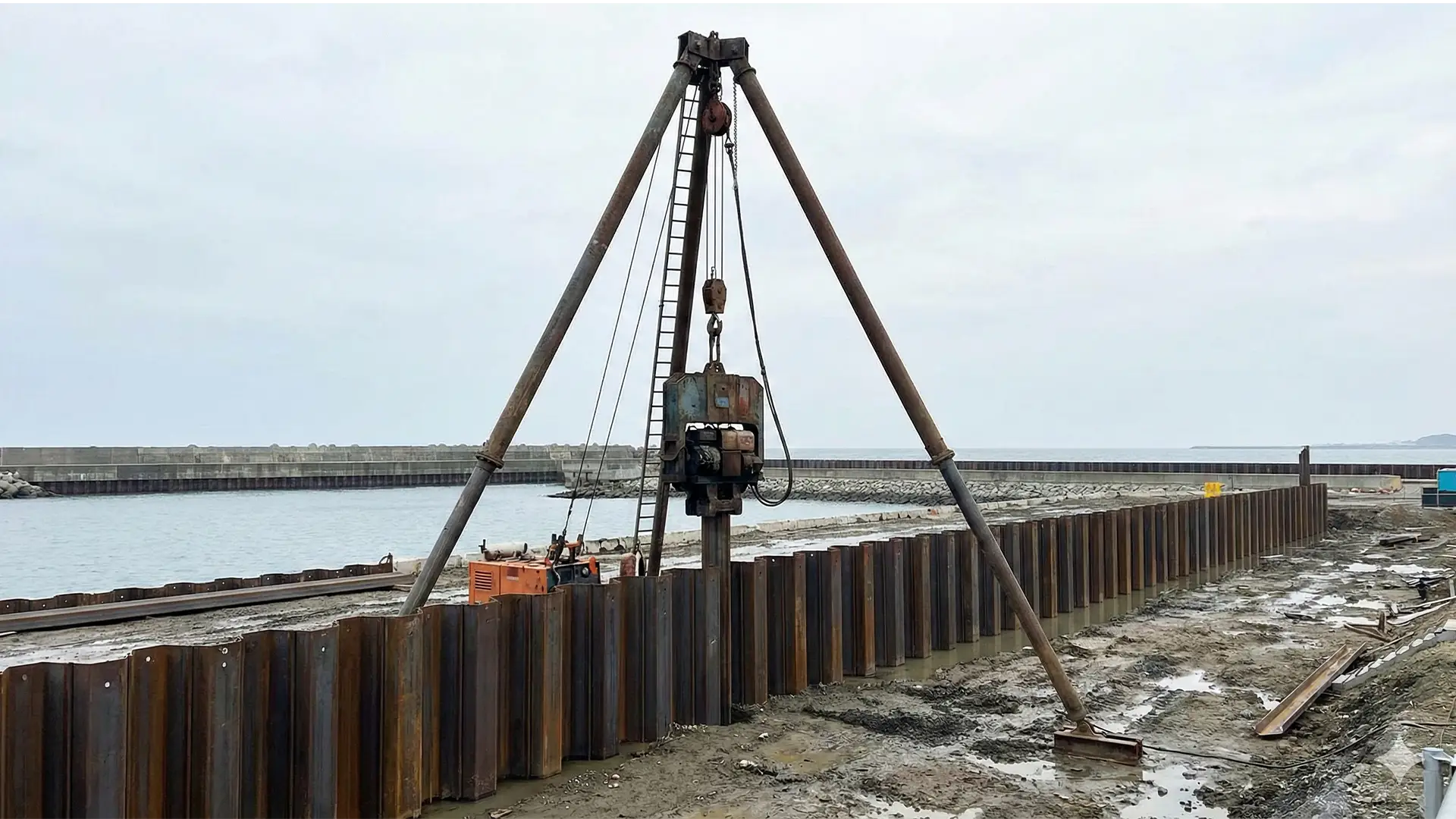 Interlocking Sheet Piles