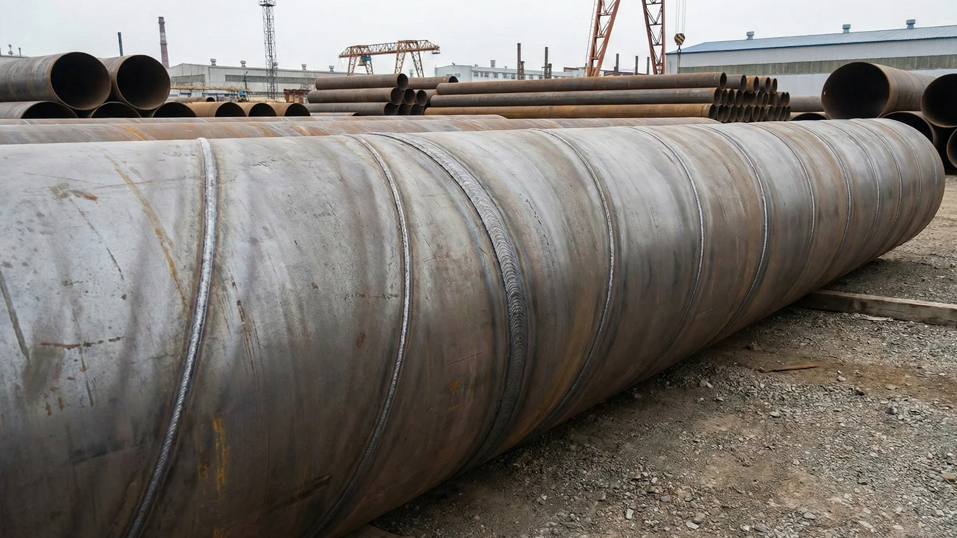 Large Diameter Spiral Pipe
