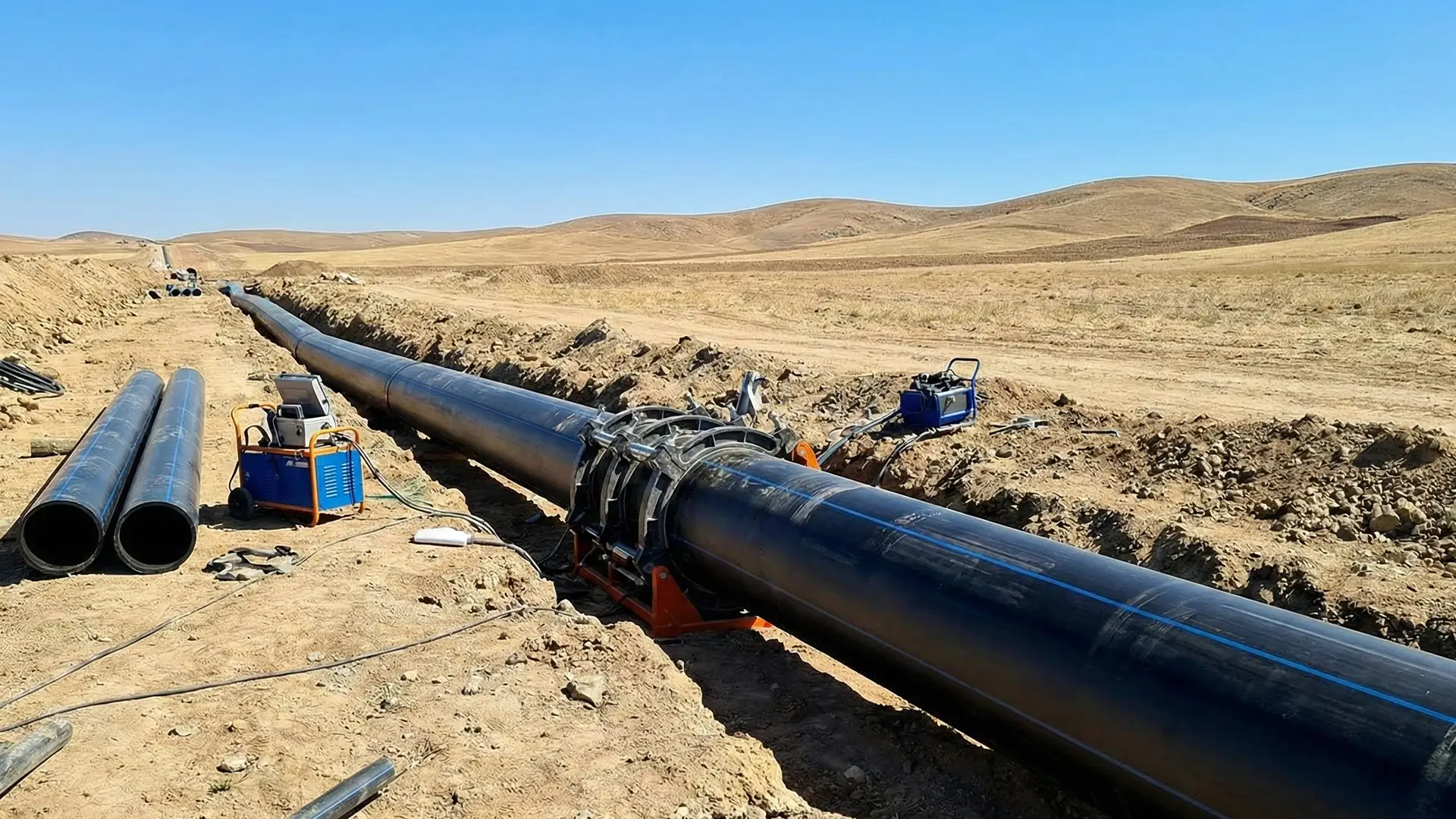 High-Density Polyethylene HDPE pipe