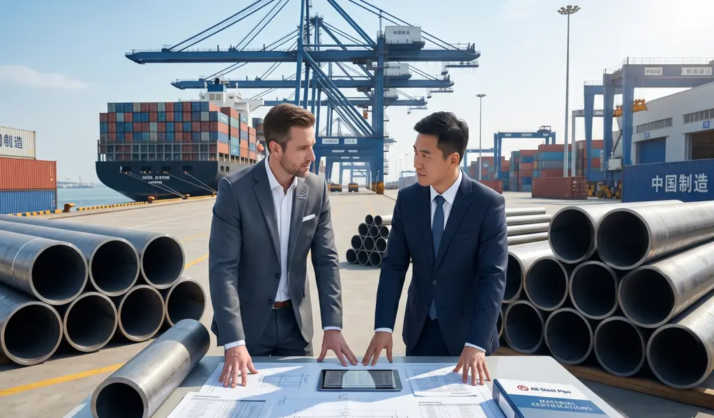 The North American Buyer's Guide To Sourcing Steel Pipe From China