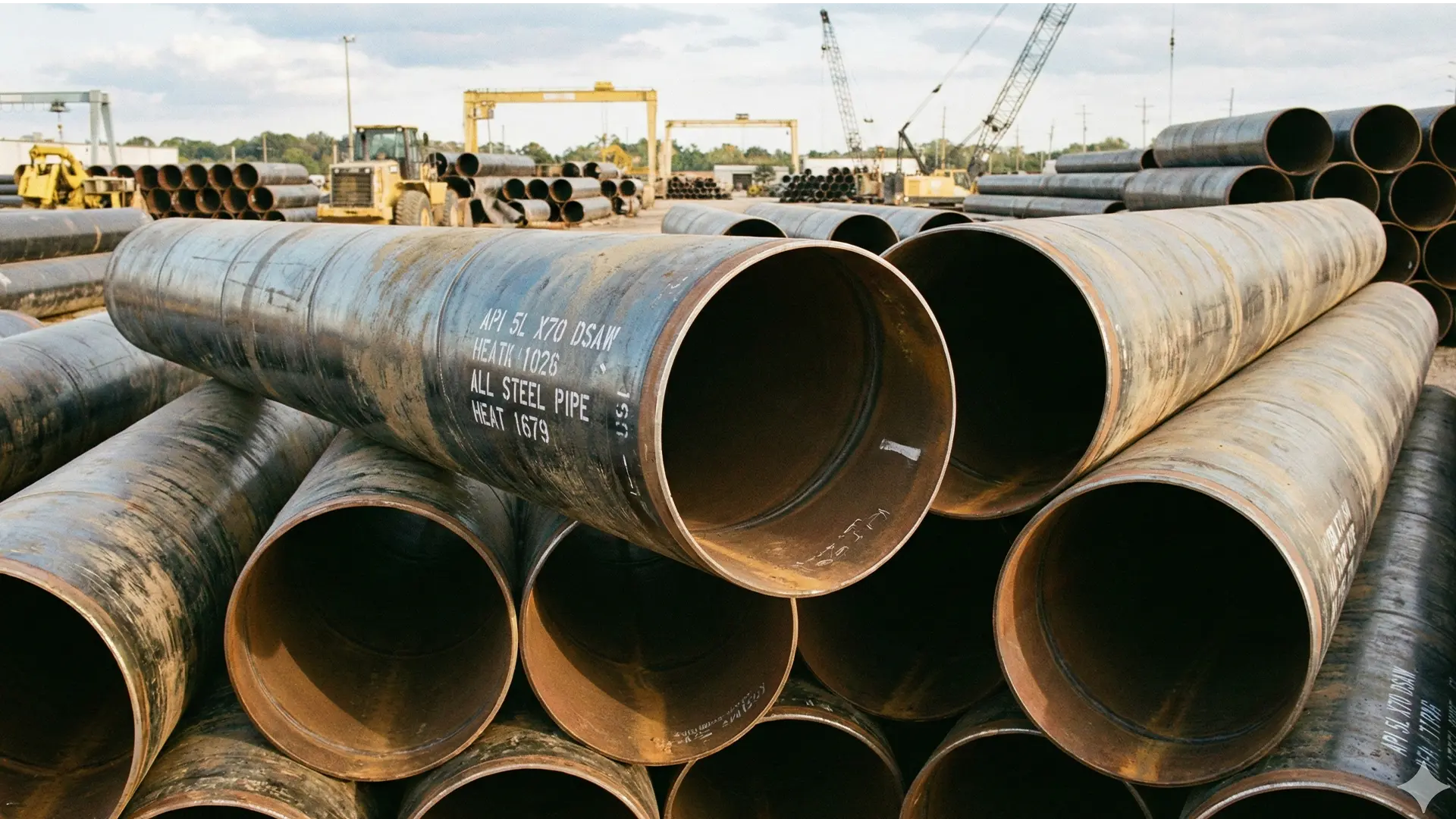 Double Submerged Arc Welded straight-seam pipe