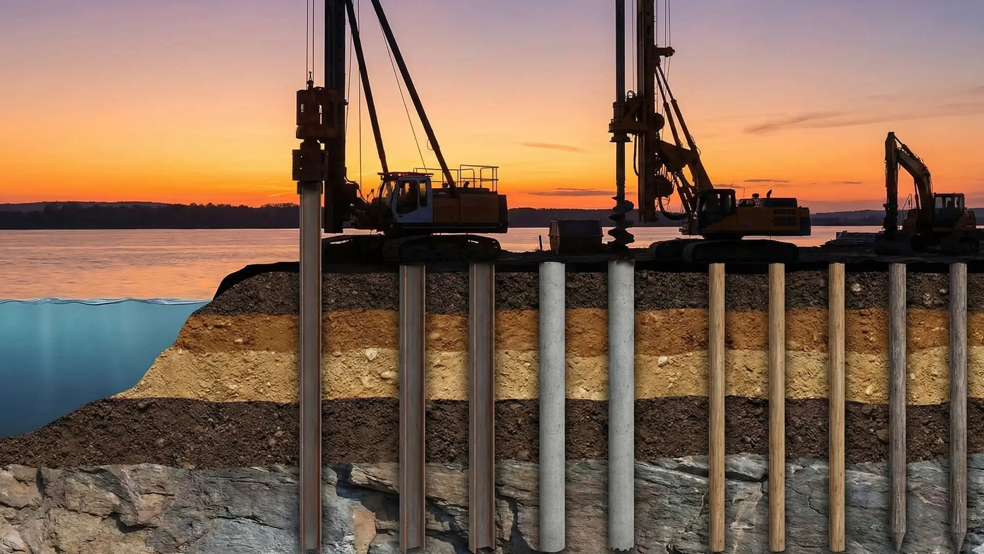 Deep Foundation and Piling Methods