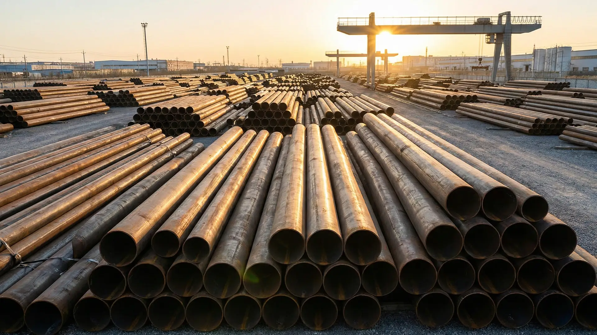 Surplus and used steel pipe